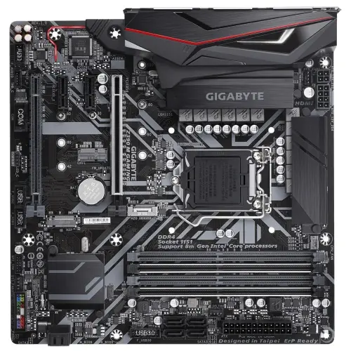 Gigabyte Z390 M Gaming Intel 1151 Z390 4266 Mhz DDR4 mATX Gaming (Oyuncu) Anakart
