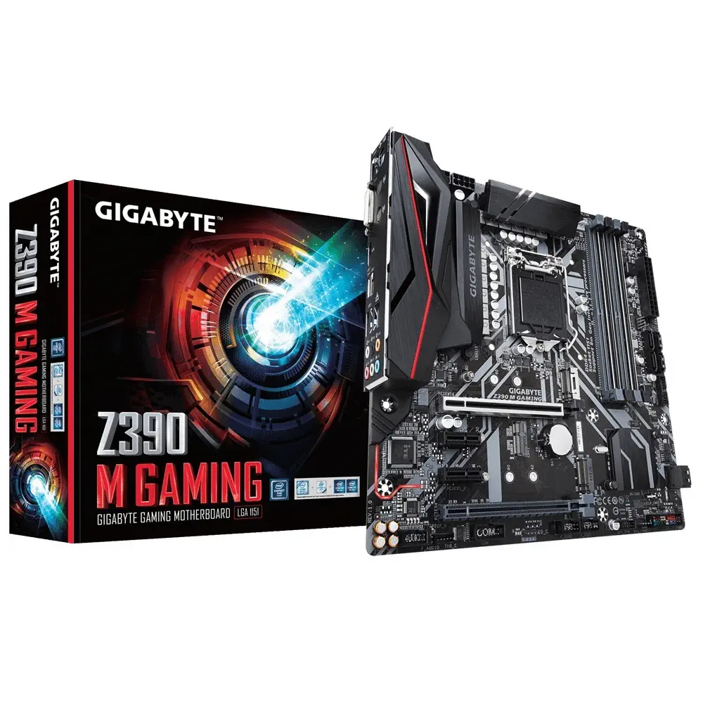 Gigabyte Z390 M Gaming Intel 1151 Z390 4266 Mhz DDR4 mATX Gaming (Oyuncu) Anakart