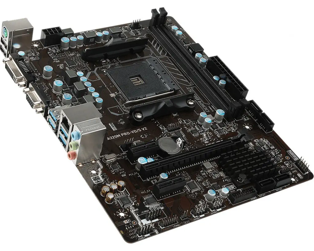 MSI A320M PRO-VD/S V2 AMD A320 Soket AM4 DDR4 2667Mhz mATX Anakart