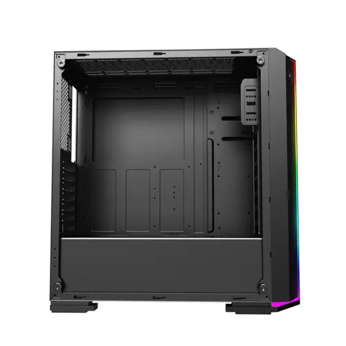 Power Boost JBST-VKG3906S Siyah Rainbow RGB Fan Strip Gaming Kasa (PSU Yok)