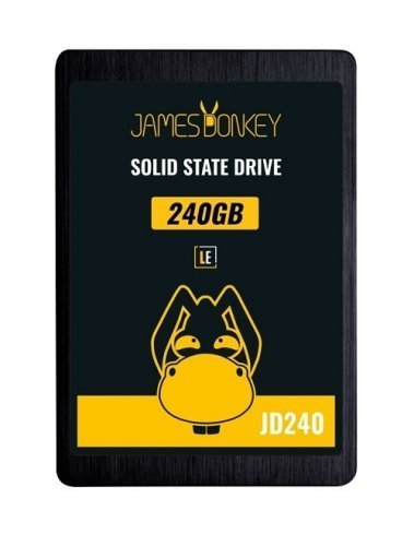 James Donkey JD240 LE 240GB 2.5 inç 3D Nand 510MB/500MB/sn SSD Disk - 3 Yıl Birebir Değişim Garantisi