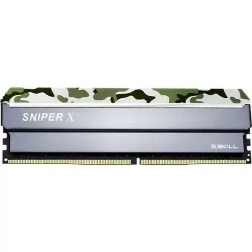 G.Skill SniperX Orman Kamuflaj 8GB (1x8GB) DDR4-3200Mhz CL16 Gaming Ram (F4-3200C16S-8GSXFB)