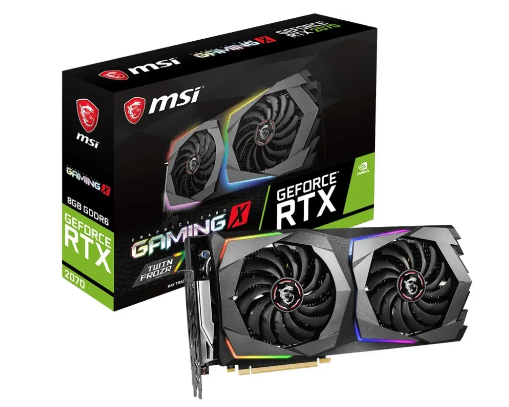 MSI GeForce RTX 2070 Gaming X 8G 8GB GDDR6 256Bit DX12 Gaming Ekran Kartı