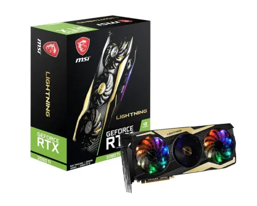 MSI GeForce RTX 2080 Ti Lightning Z 11GB GDDR6 352Bit DX12 Gaming Ekran Kartı