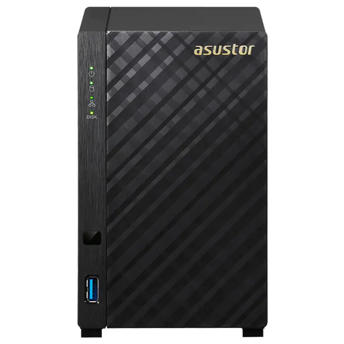 Asustor AS-1002T V2 2 Disk Yuvalı 512MB Ram Tower Nas Depolama Ünitesi