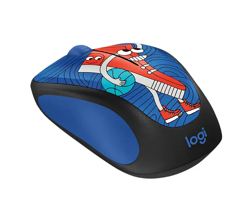 Logitech M238 Doodle Sneaker Head Wireless Mouse (910-005050)