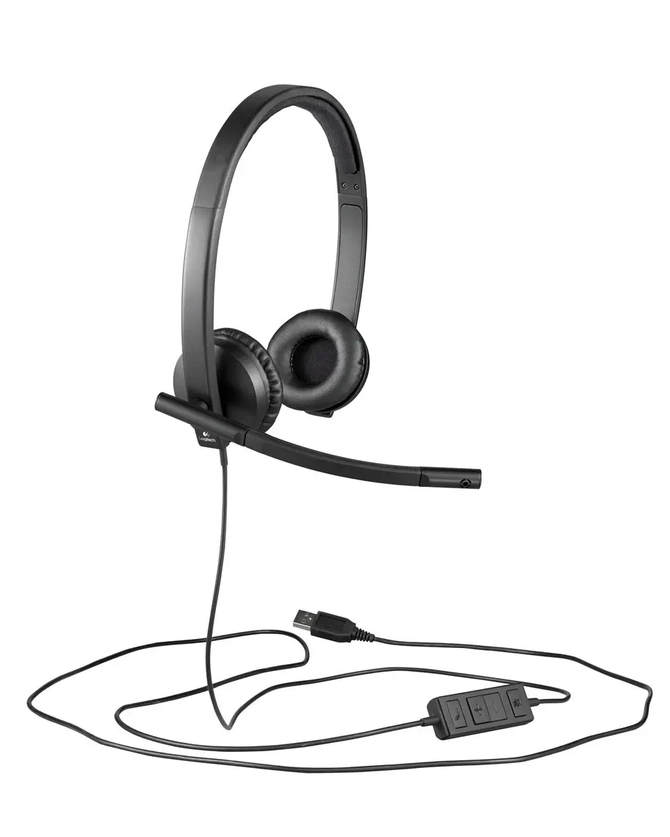 Logitech H570E Stereo 981-000575 USB Kablolu Kulaklık