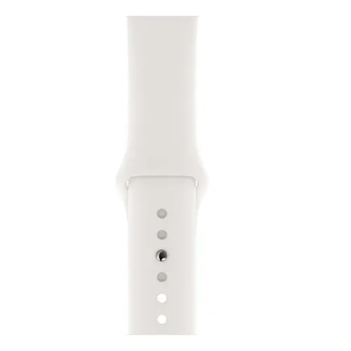 Apple Watch Series 4 GPS 40 mm Gümüş Alüminyum Kasa ve Beyaz Spor Kordon MU642TU/A - Apple Türkiye Garantili