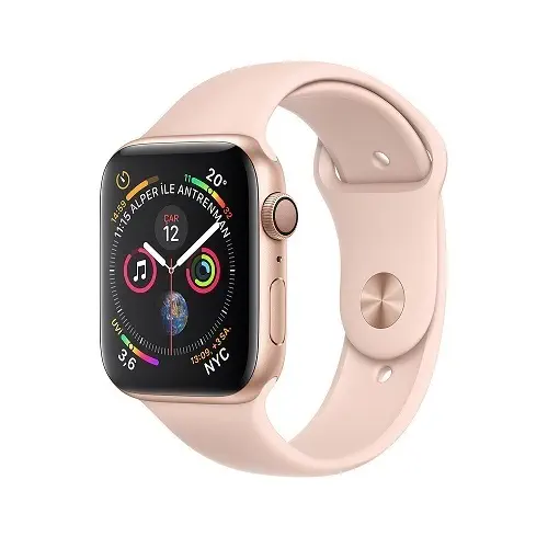 Apple Watch Series 4 GPS 40 mm Altın Rengi Alüminyum Kasa ve Kum Pembesi Spor Kordon MU682TU/A - Apple Türkiye Garantili