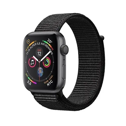 Apple Watch Series 4 GPS 40 mm Uzay Grisi Alüminyum Kasa ve Siyah Spor Loop MU672TU/A - Apple Türkiye Garantili