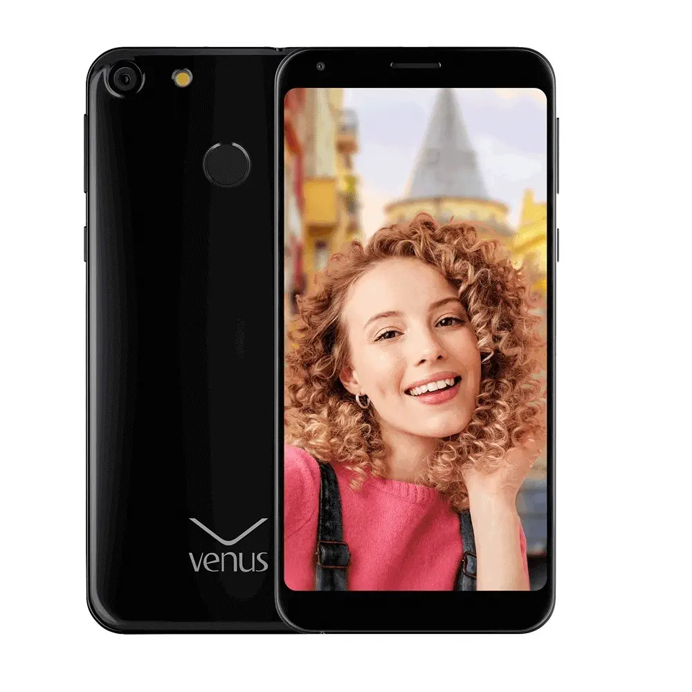Vestel Venüs E4 16GB İnci Siyahı Cep Telefonu Distribütör Garantili