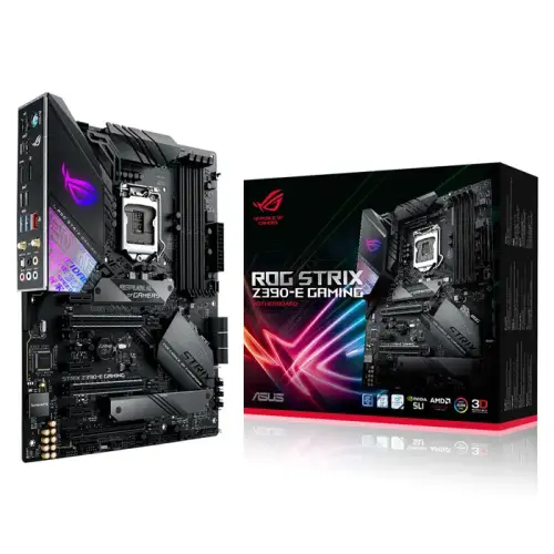 Asus Rog Strix Z390-E Gaming Intel Z390 Soket 1151 DDR4 4266(O.C.)MHz ATX Gaming(Oyuncu) Anakart