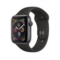 Apple Watch Series 4 GPS 44mm Uzay Grisi Alüminyum Kasa ve Siyah Spor Kordon MU6D2TU/A - Apple Türkiye Garantili