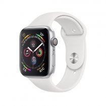 Apple Watch Series 4 GPS 44mm Gümüş Alüminyum Kasa ve Beyaz Spor Kordon MU6A2TU/A - Apple Türkiye Garantili