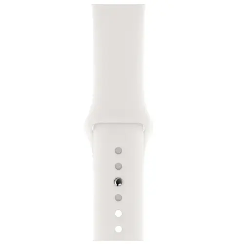 Apple Watch Series 4 GPS 44mm Gümüş Alüminyum Kasa ve Beyaz Spor Kordon MU6A2TU/A - Apple Türkiye Garantili