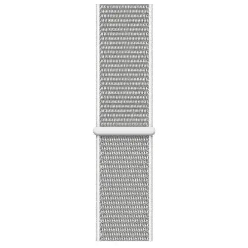 Apple Watch Series 4 GPS 44mm Gümüş Alüminyum Kasa ve Deniz Kabuğu Spor Loop MU6C2TU/A - Apple Türkiye Garantili