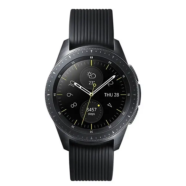 Samsung Galaxy Watch 42mm Bluetooth (Android ve iOS Uyumlu) SM-R810 Siyah Akıllı Saat  - Samsung Türkiye Garantili