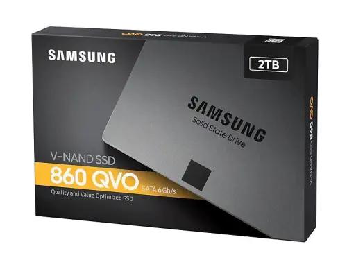 Samsung 860 QVO MZ-76Q2T0BW 2TB Sata3 550MB-520MB 2.5″ SSD Disk