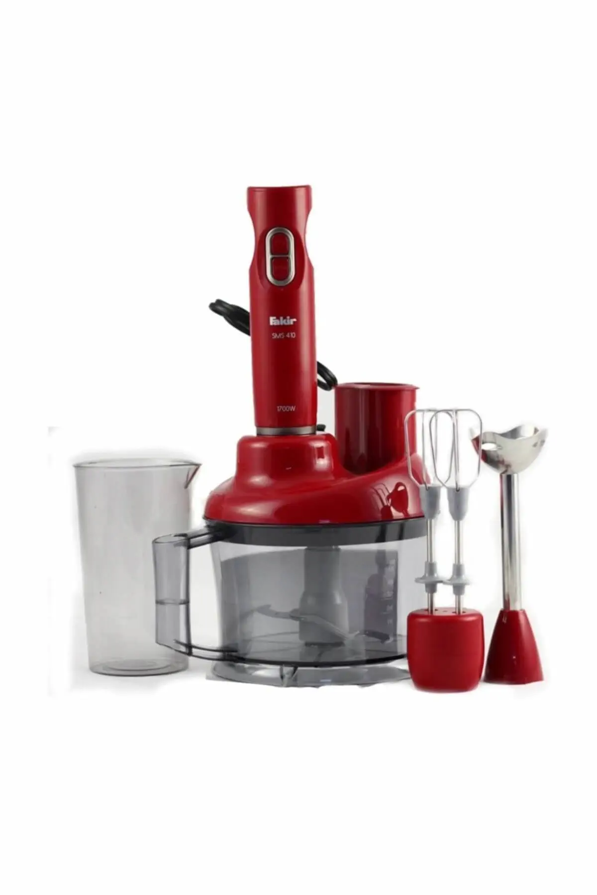 Fakir Blender Seti Sms 410 Kırmızı