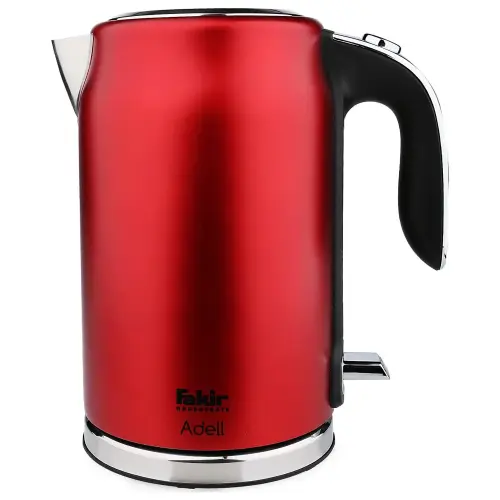 Fakir Adell 2200W Çelik Su Isıtıcısı Kırmızı