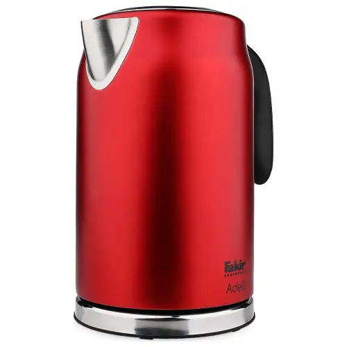Fakir Adell 2200W Çelik Su Isıtıcısı Kırmızı
