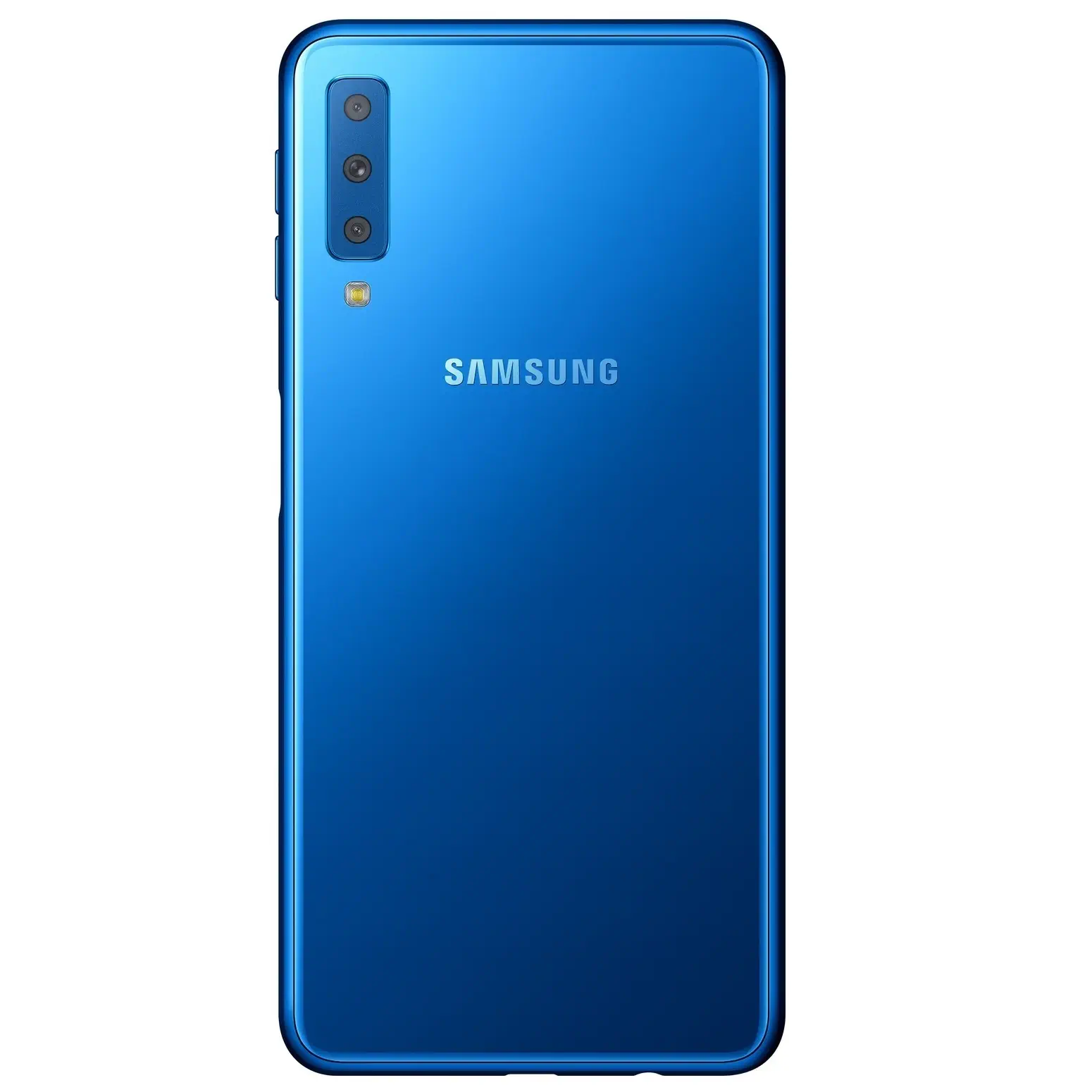 Samsung Galaxy A750 A7 2018 128GB Çift Sim Mavi Cep Telefonu - İthalatçı Firma Garantili
