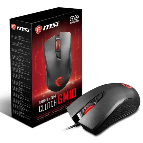 MSI Clutch GM10 2400DPI 4 Tuş Optik Gaming Mouse