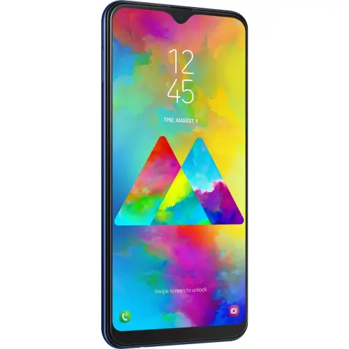 Samsung Galaxy M20 M205 32GB 3GB Koyu Mavi Cep Telefonu - İthalatçı Firma Garantili