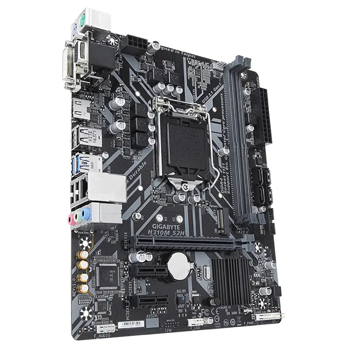 Gigabyte H310M S2H Intel H310 Express Soket 1151 DDR4 2666MHz mATX Gaming Anakart