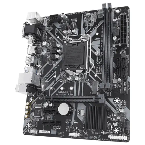 Gigabyte H310M S2H Intel H310 Express Soket 1151 DDR4 2666MHz mATX Gaming Anakart