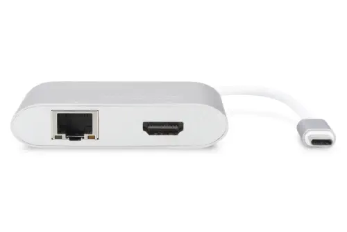 Digitus DA-70847 USB3.0 Ethernet HDMI Type C Adaptör