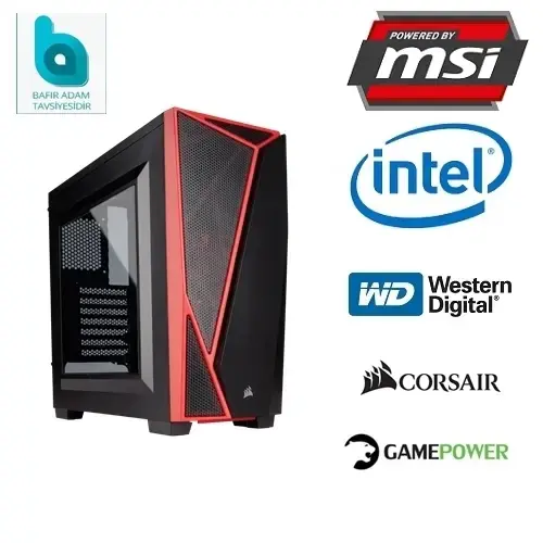 Union 2200 [Bafır Adam] | R3 2200G AMD Vega 8 Gpu 8GB DDR4 1TB HDD Gaming Bilgisayar [Teşhir]