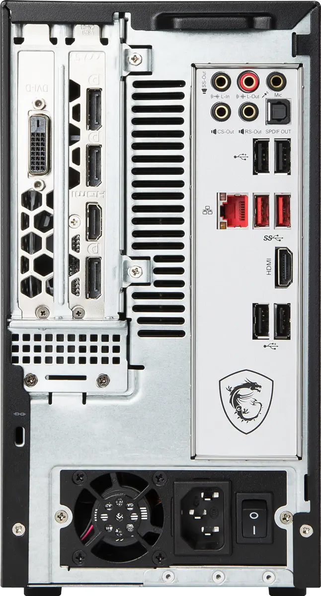 MSI Nigtblade MI3 8RB-047XEU i5-8400 8GB DDR4 1TB+128GB SSD 7200Rpm 4GB GeForce® GTX 1050 Ti FreeDOS Masaüstü Bilgisayar