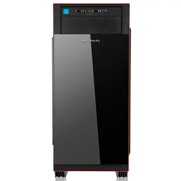 IN-WIN 503 ATX Mid-Tower Pencereli Parlak Siyah Mid-Tower Gaming Kasa