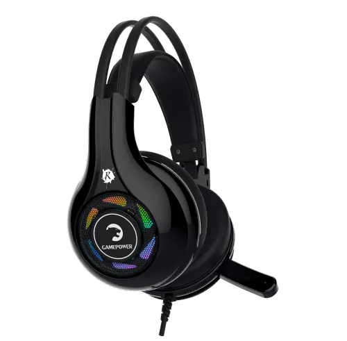 GamePower Tinker Siyah 7.1 Surround RGB LED Aydınlatmalı Gaming Kulaklık