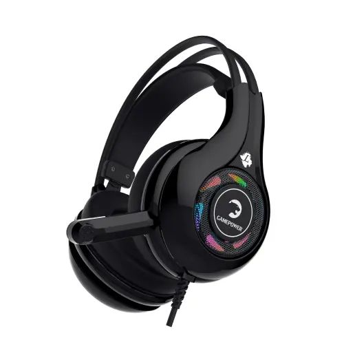 GamePower Tinker Siyah 7.1 Surround RGB LED Aydınlatmalı Gaming Kulaklık