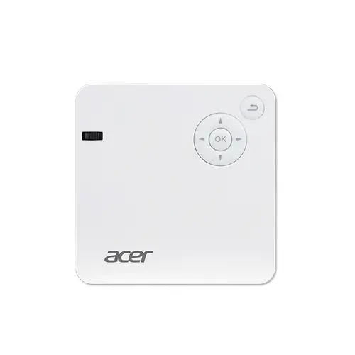 Acer C202i  854x480 WVGA 300 AnsiLümen 5.000:1 Led Mİni Projeksiyon Cihazı