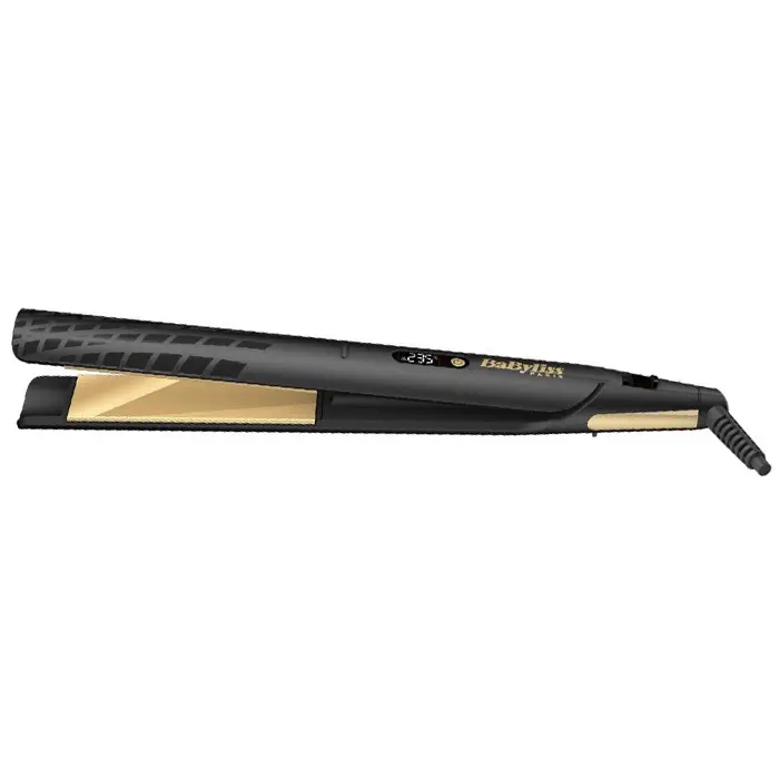 Babyliss ST430E Gold Ceramic Geniş Plakalı 235° Lcd Ekran Saç Düzleştirici