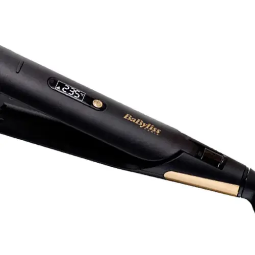 Babyliss ST430E Gold Ceramic Geniş Plakalı 235° Lcd Ekran Saç Düzleştirici