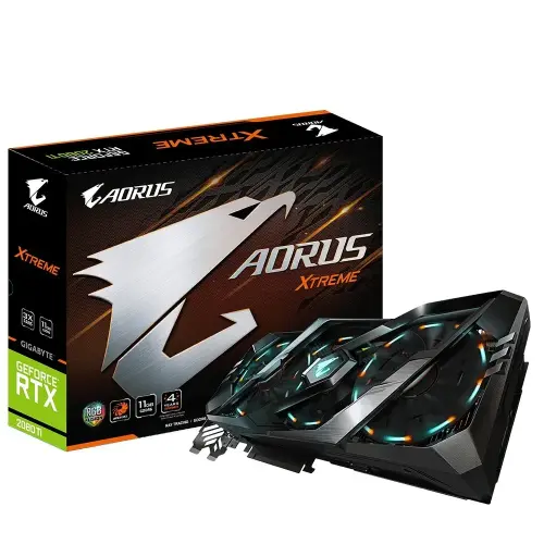 Gigabyte GV-N208TAORUS X-11GC Aorus GeForce RTX 2080 Ti Xtreme 11G 11GB GDDR6 352Bit DX12 Gaming Ekran Kartı