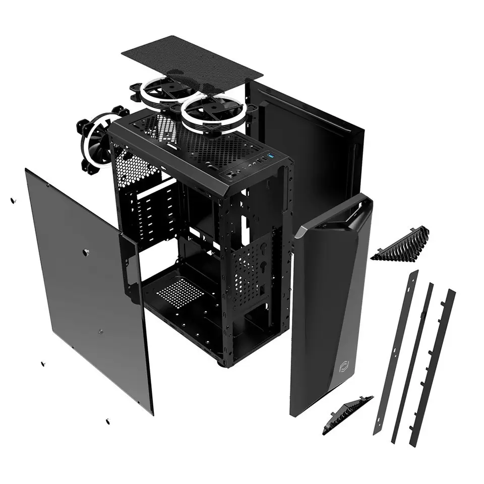 Frisby Gamemax Stream FC-9260G Midi Tower Gaming ATX Kasa