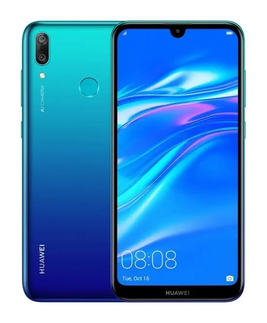Huawei Y7 2019 Dual Sim 32GB Mavi Cep Telefonu - Distribütör Garantili