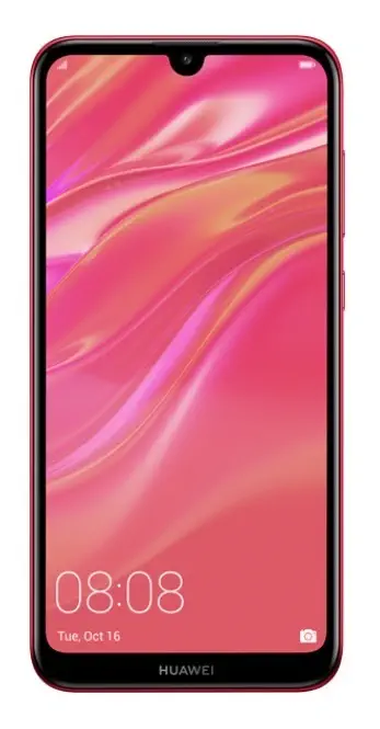 Huawei Y7 2019 Dual Sim 32GB Kırmızı Cep Telefonu - Distribütör Garantili