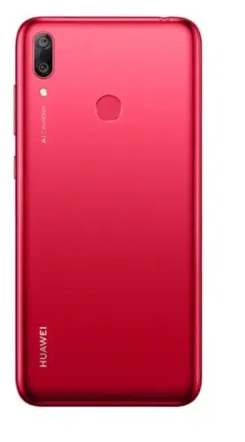 Huawei Y7 2019 Dual Sim 32GB Kırmızı Cep Telefonu - Distribütör Garantili