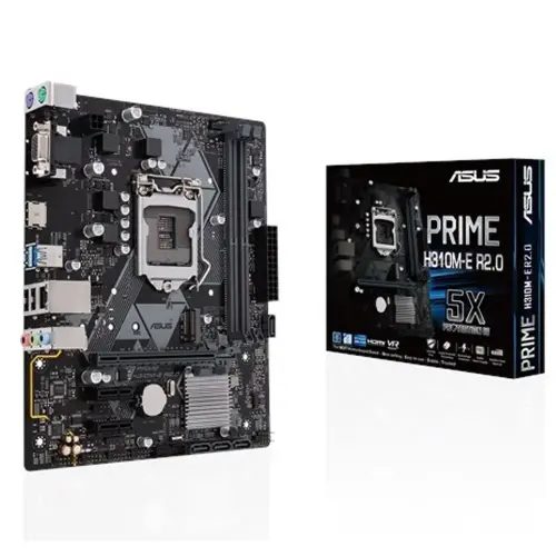 Asus Prime H310M-E R2.0 Intel H310 Soket 1151 DDR4 2666MHz mATX Gaming (Oyuncu) Anakart