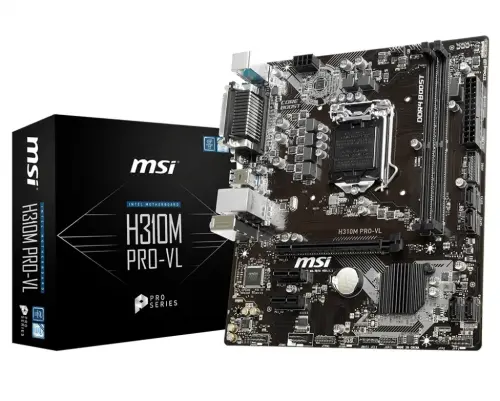 MSI H310M PRO-VL Intel H310 Soket 1151 DDR4 2666MHz mATX Anakart
