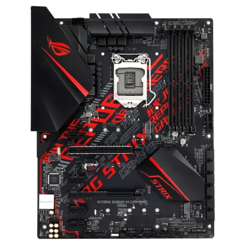 Asus Rog Strix B360-H Gaming Intel B360 Soket 1151 DDR4 2666MHz ATX Gaming (Oyuncu) Anakart