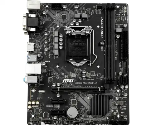 MSI H310M PRO-VDH Plus Intel H310 Soket 1151 DDR4 2666MHz mATX Anakart