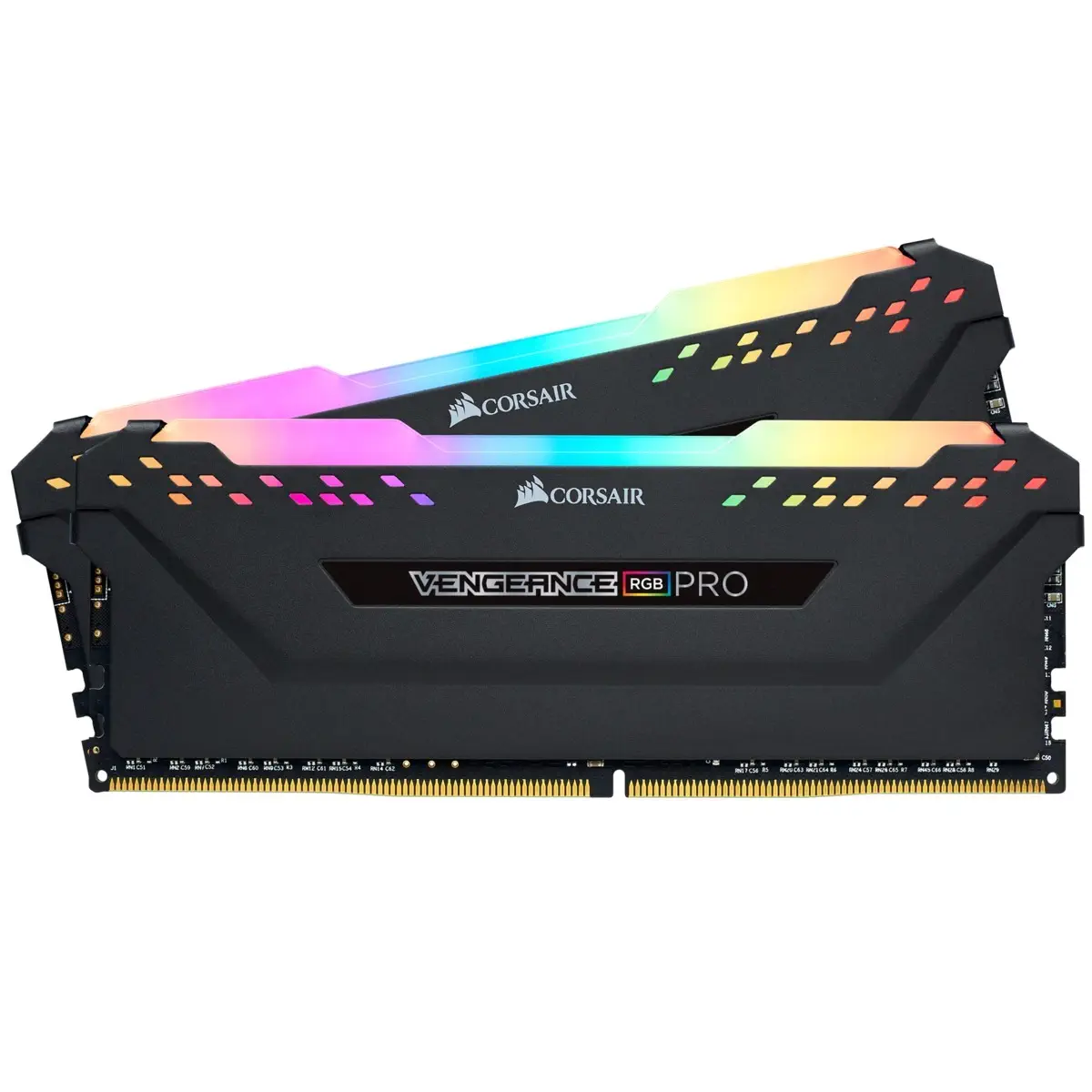 Corsair Vengeance RGB Pro 32GB (2x16GB) DDR4 2666MHz CL16 Dual Kit Ram - CMW32GX4M2A2666C16