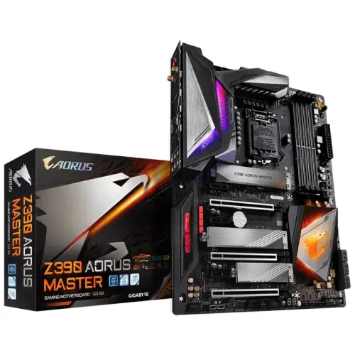 Gigabyte Z390 Aorus Master Intel Z390 Express Soket 1151 DDR4 4400(O.C.)MHz ATX Gaming(Oyuncu) Anakart